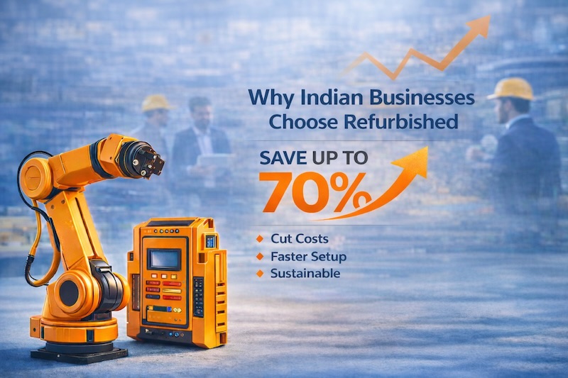Why Smart Indian Businesses Are Choosing Refurbished Industrial Equipment